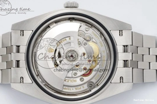 0410 DateJust 41 SS Fluted Bezel KING 1:1 Best Edition 904L Steel Gray Green Roman Dial on Jubilee Bracelet VR Contemporary 2204